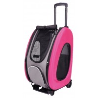 IBIYAYA IBIYAYA EVA 4 in 1 Pet Carrier/ Pet Wheeled Carrier – Pink